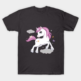 cute little unicorn character tshirt T-Shirt